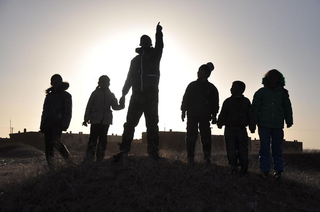 《蓝学校》海报