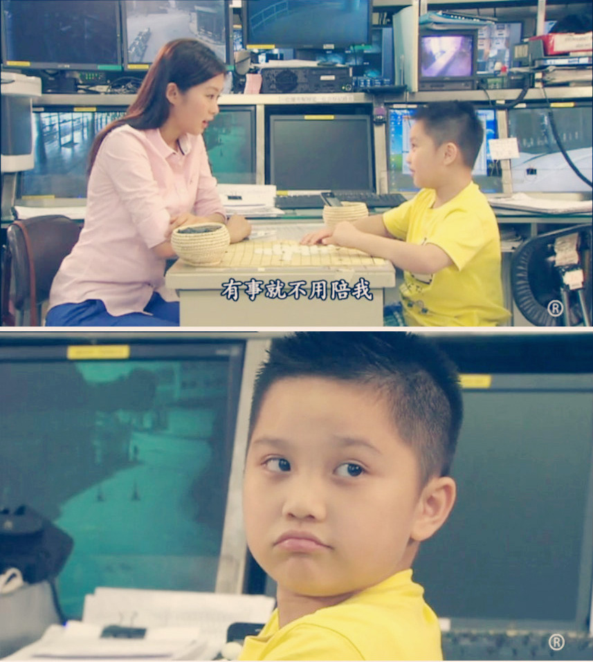 这小孩的脾气也太好了