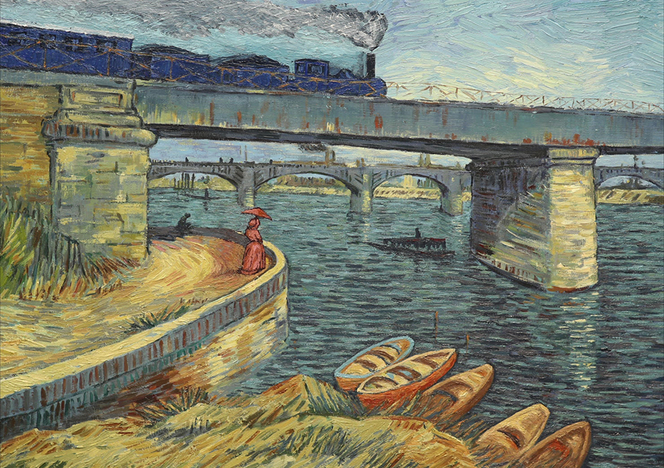 《至爱梵高·星空之谜》海报