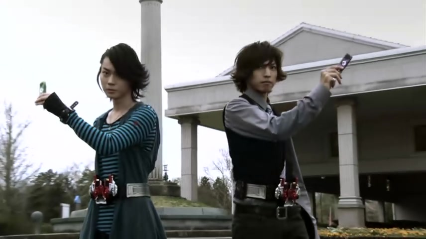 《假面骑士W(Double)FOREVERAtoZ\/命运的盖亚记忆存储条》海报第27张图片