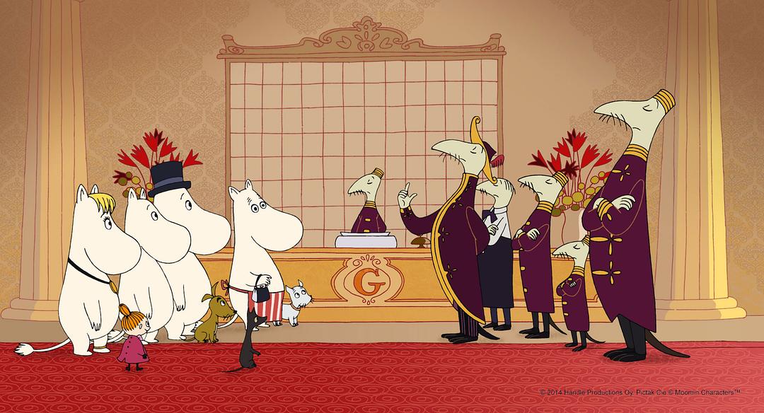 《姆明：漫游蓝湾》海报