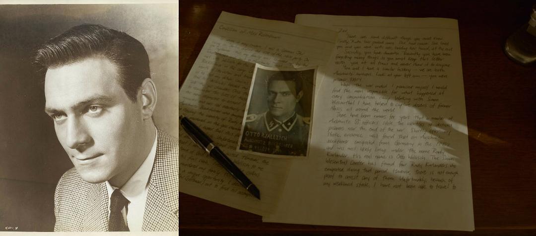 左边是年轻时候的男主...