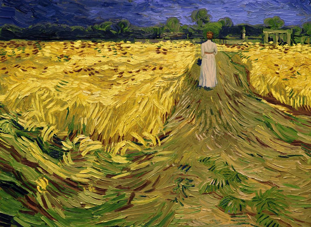 《至爱梵高·星空之谜》海报