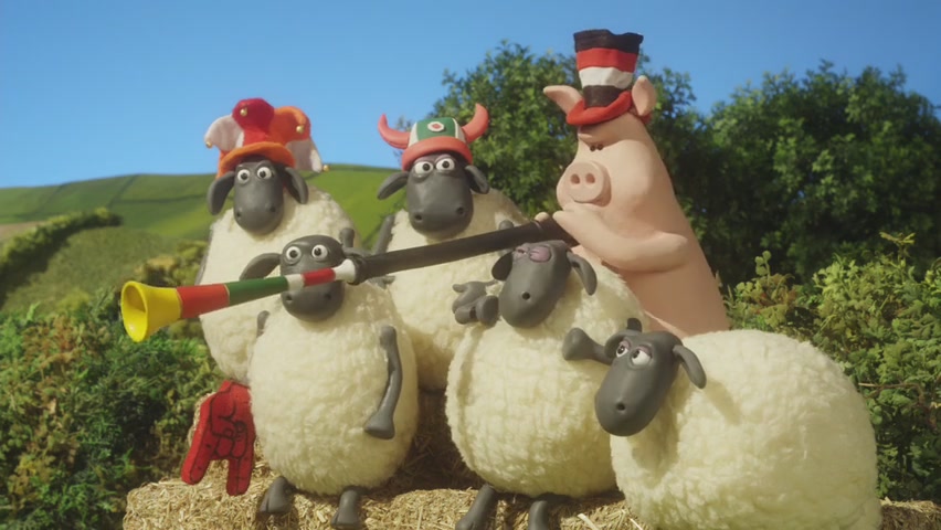 《小羊肖恩冠军羊》海报