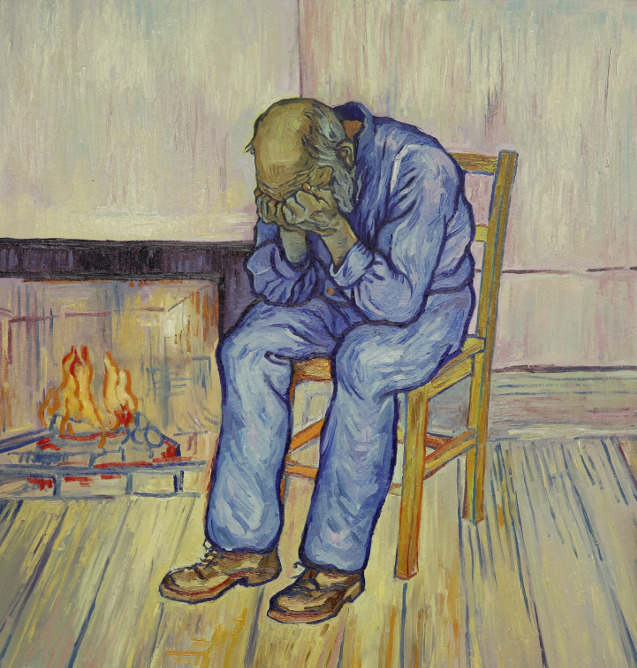 《至爱梵高·星空之谜》海报