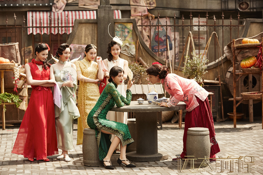 张俪“大姐”风范